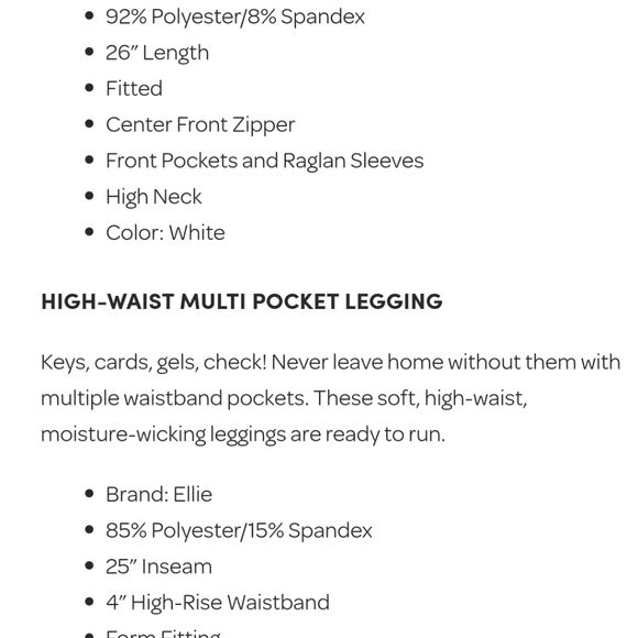 High waist deep dark purplish-blue leggings - Picture 4 of 4